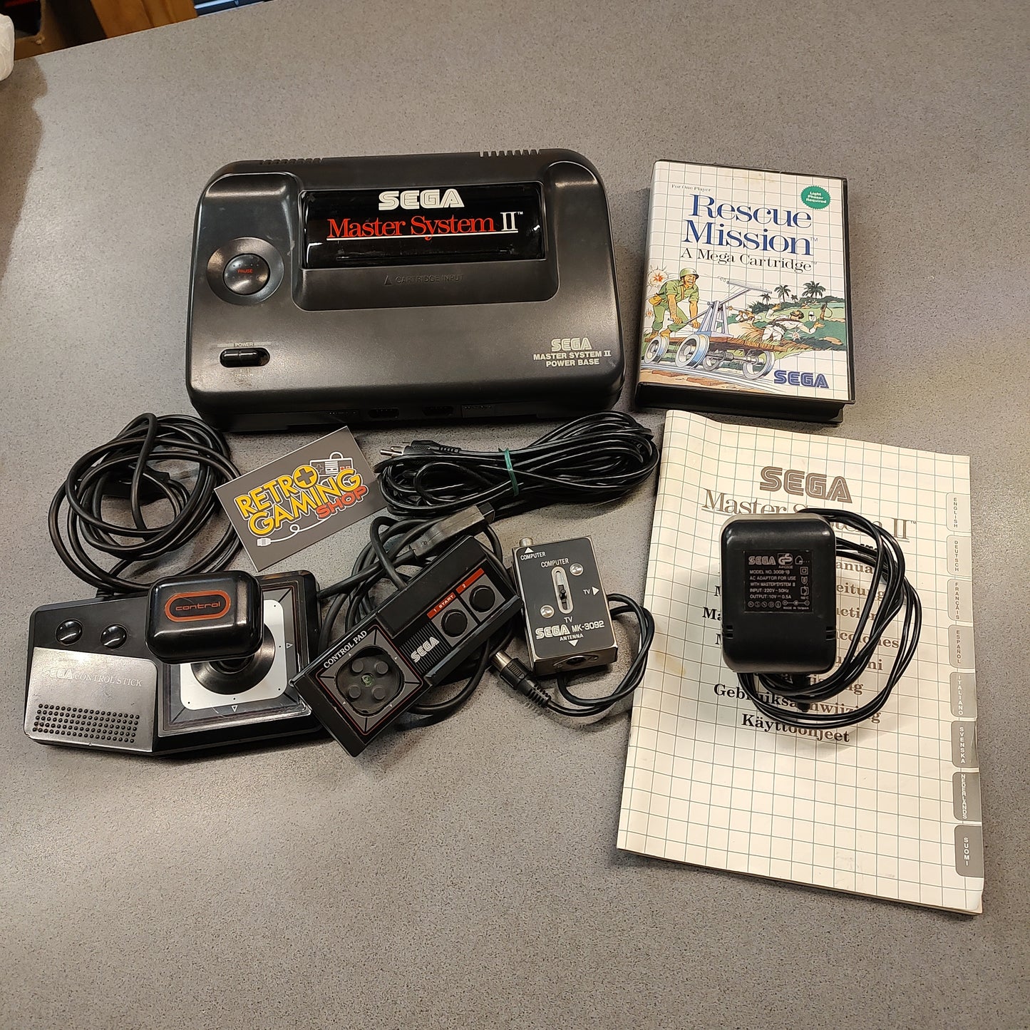 Sega Master System II da testare