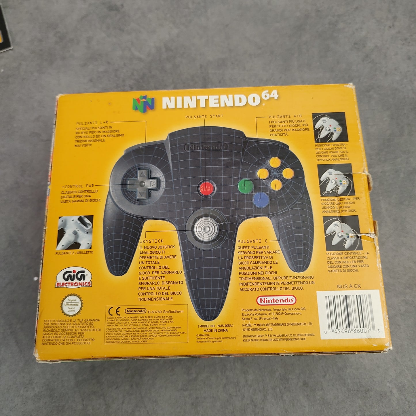 Joypad Nintendo 64