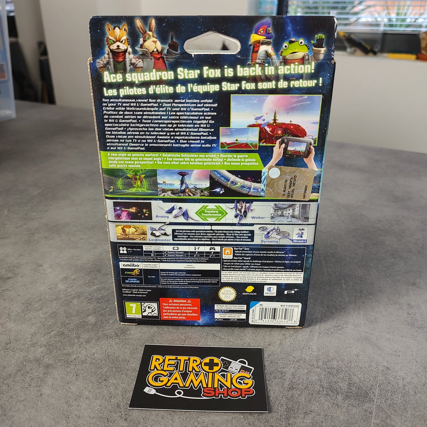 Starfox Zero First Print Edition Nintendo