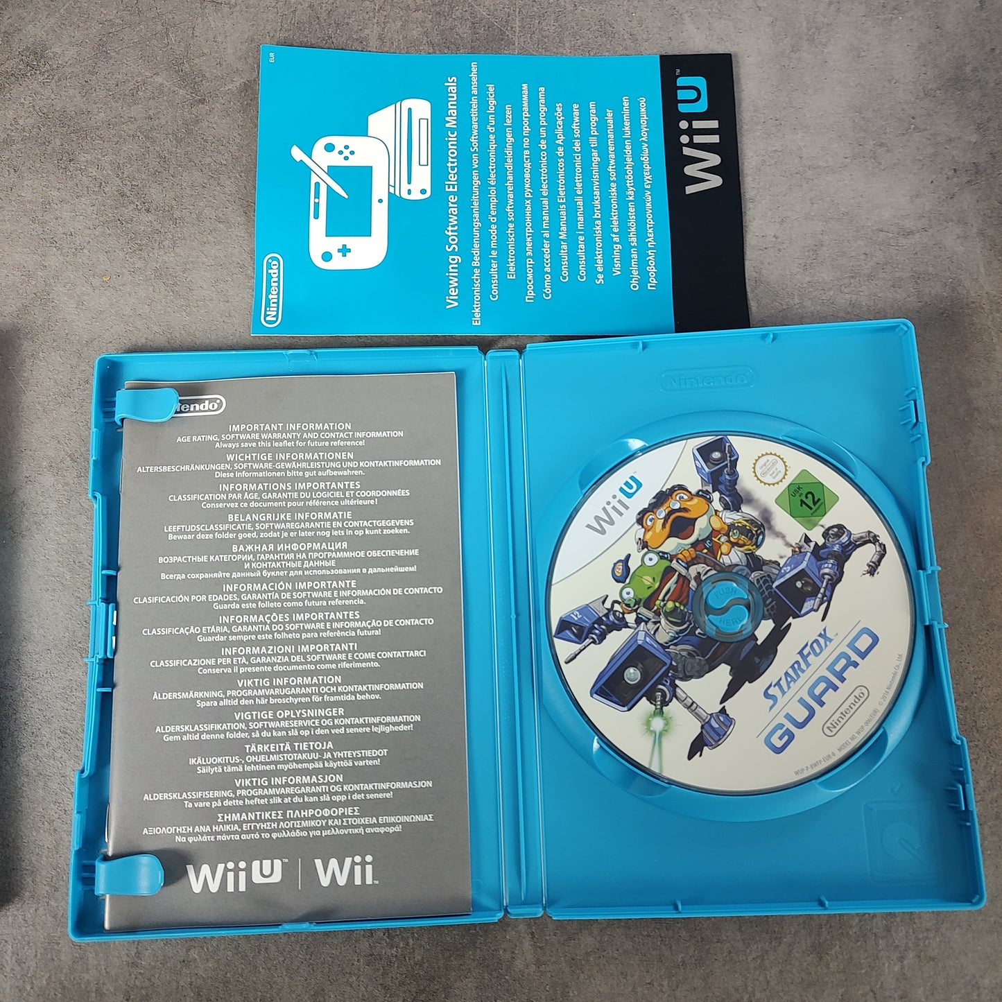 Starfox Zero First Print Edition Nintendo