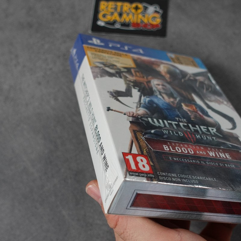 The Witcher Wild Hunt Expansion Pack Blood and Wine Nuovo Sony
