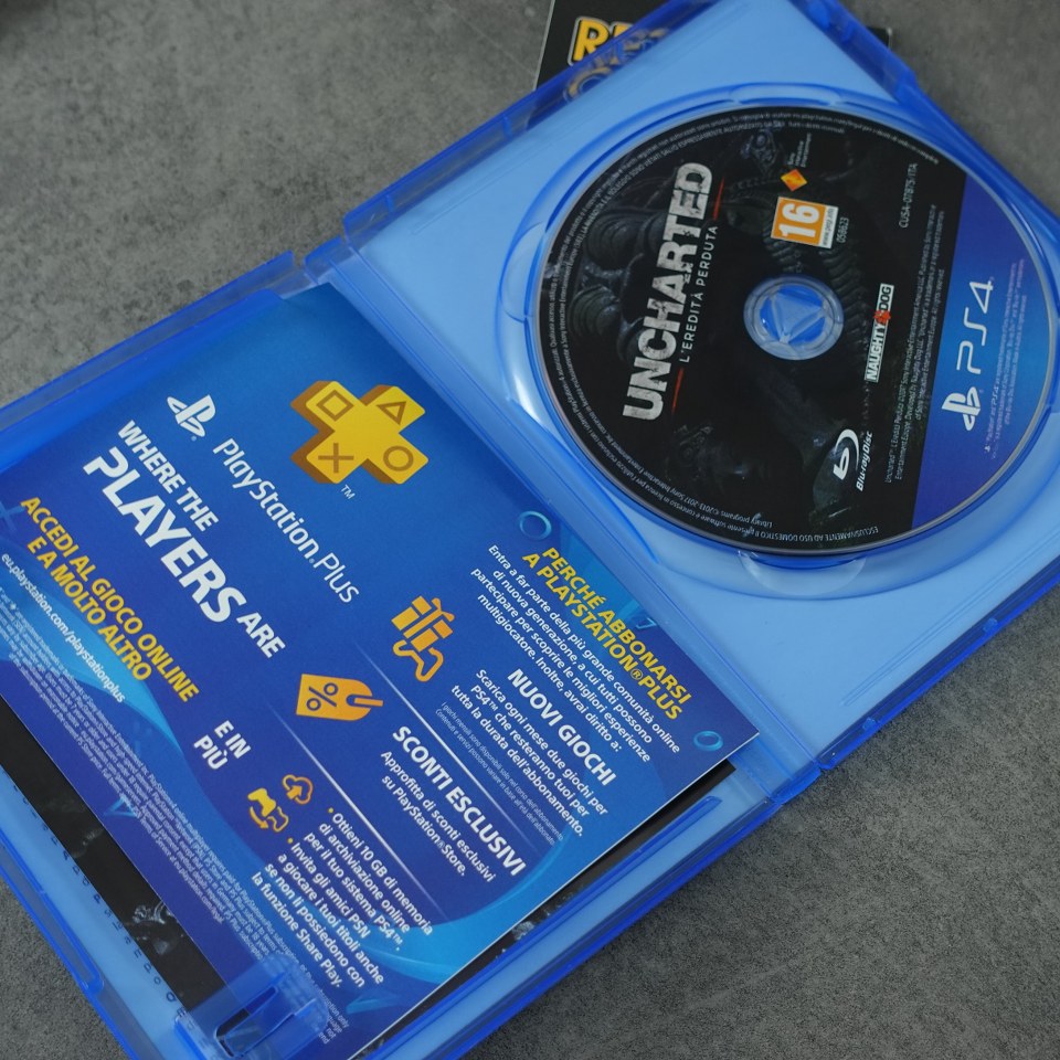 Uncharted L'Eredità Perduta Sony