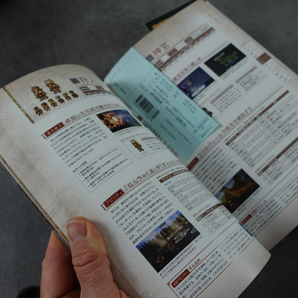 Octopath Traveler Complete Guide Jap Sony