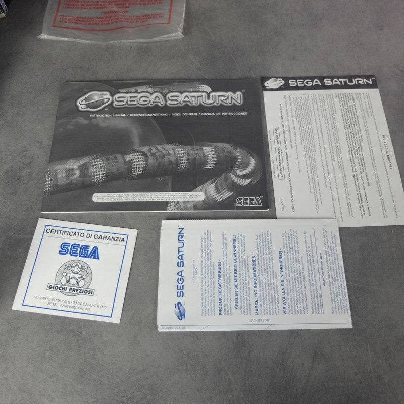 Sega Saturn PAL SEGA