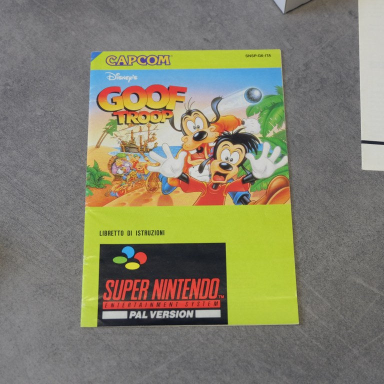 Disney’s Goof Troop Gig Stampato Nintendo