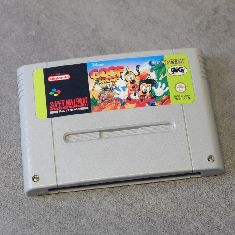 Disney’s Goof Troop Gig Stampato Nintendo
