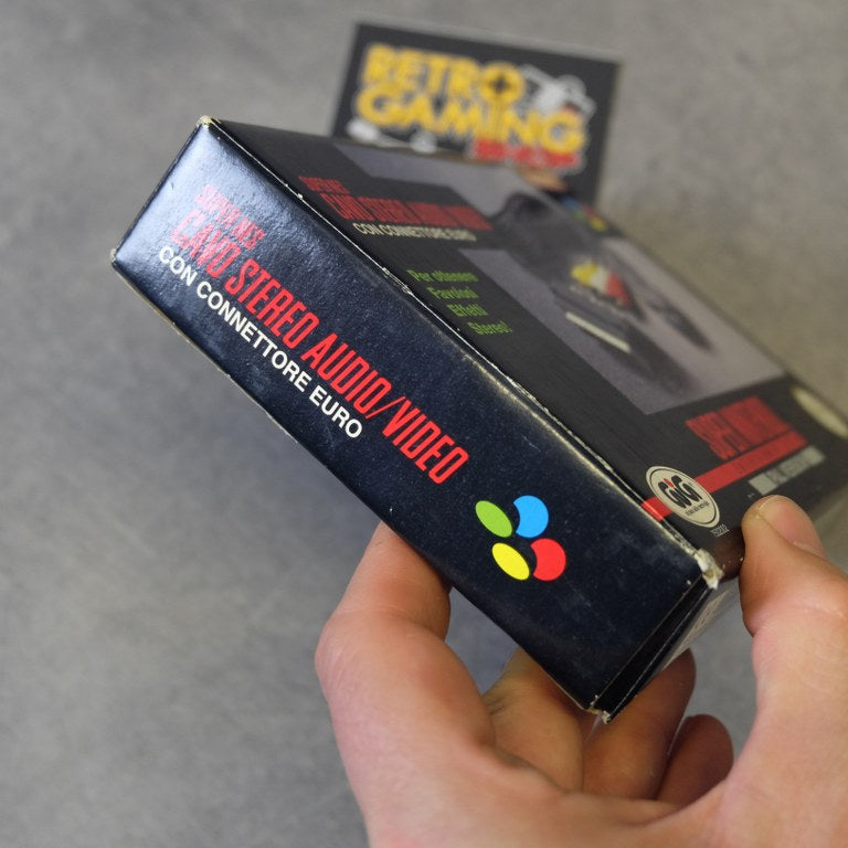 Super Nes Cavo Stereo Audio/Video Nintendo