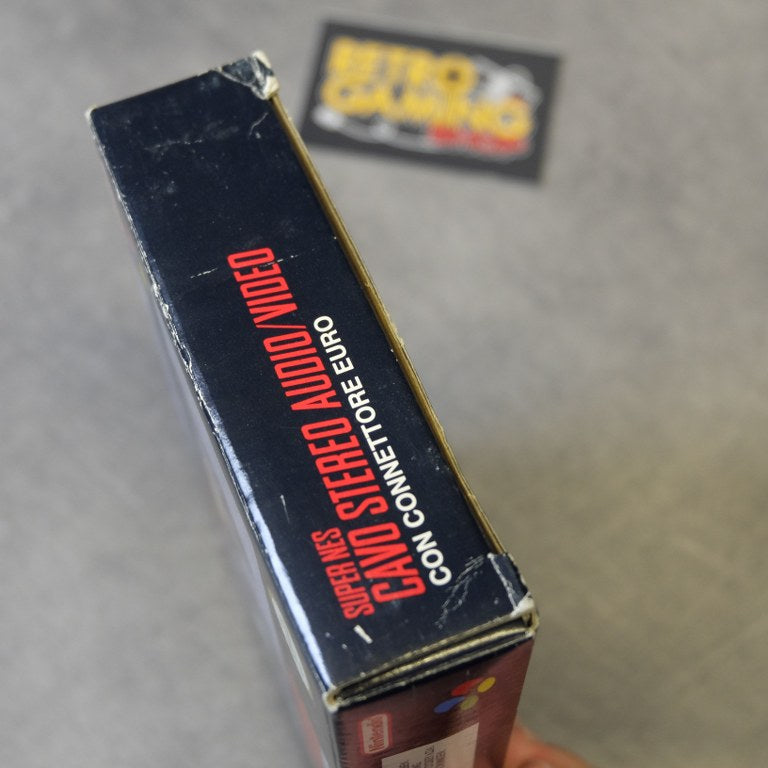 Super Nes Cavo Stereo Audio/Video Nintendo