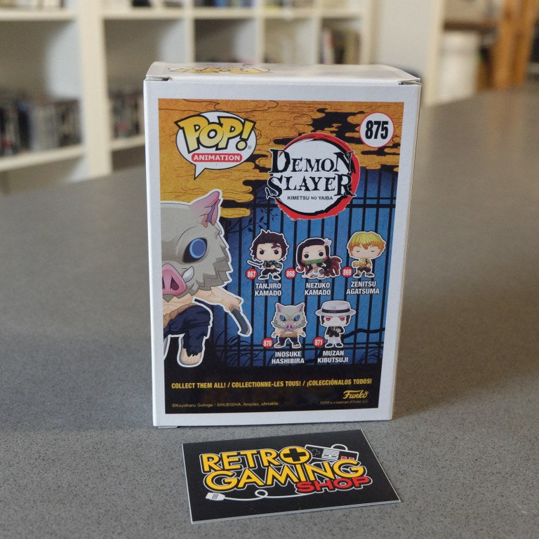 Demon Slayer Inosuke Hashibira 875 Funko