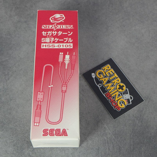 Sega Saturn S-Video Cable HSS-0105 Nuovo SEGA