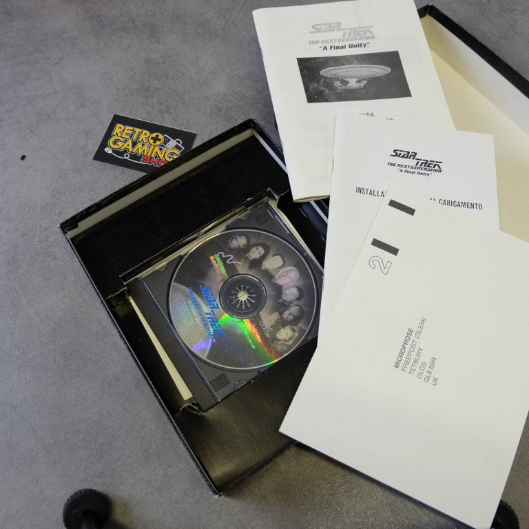 Star Trek The Next Generation "A Final Unity" Microsoft