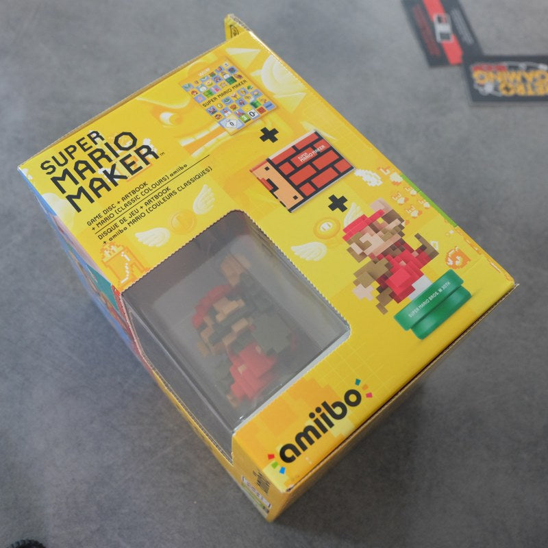 Super Mario Maker + Artbook + Amiibo Nuovo Nintendo