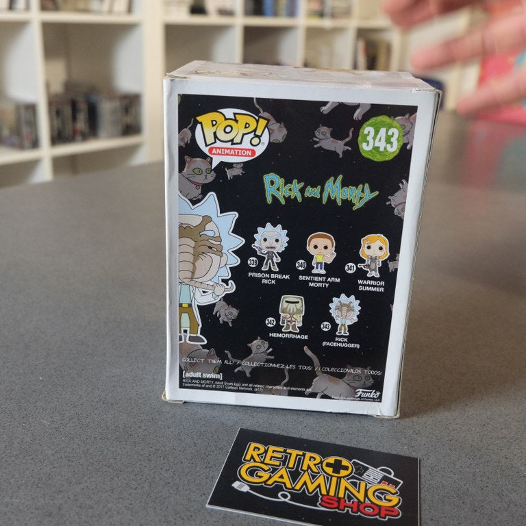Rick & Morty Rick (Facehugger) 343 Funko