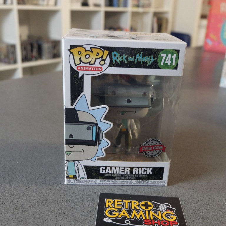 Rick & Morty Gamer Rick 741 Funko