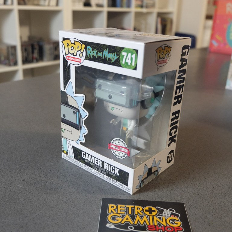 Rick & Morty Gamer Rick 741 Funko