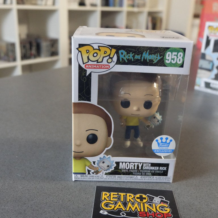 Rick & Morty Morty With Shrunken Rick 958 Funko