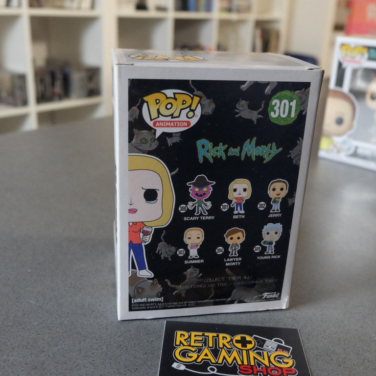 Rick & Morty Beth 301 Funko