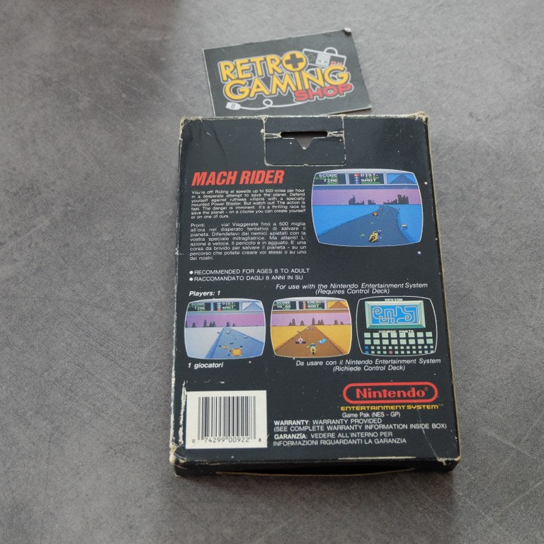 Mach Rider Nintendo