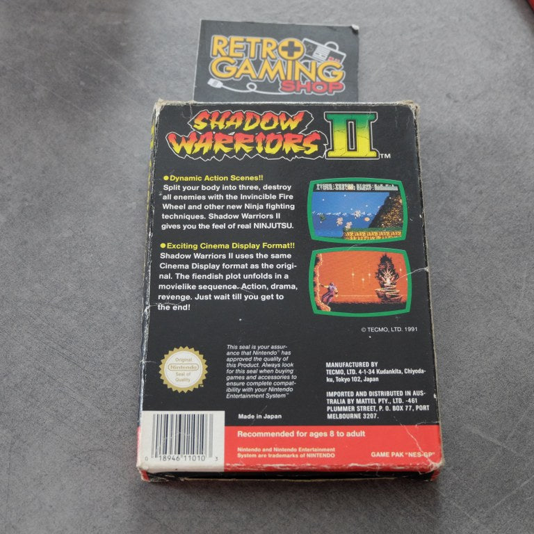 Shadow Warriors 2 Ninja Gaiden Nintendo