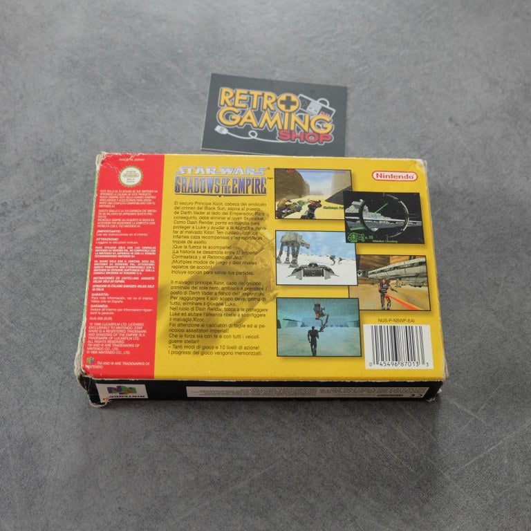 Star Wars Shadows Of the Empire Nintendo