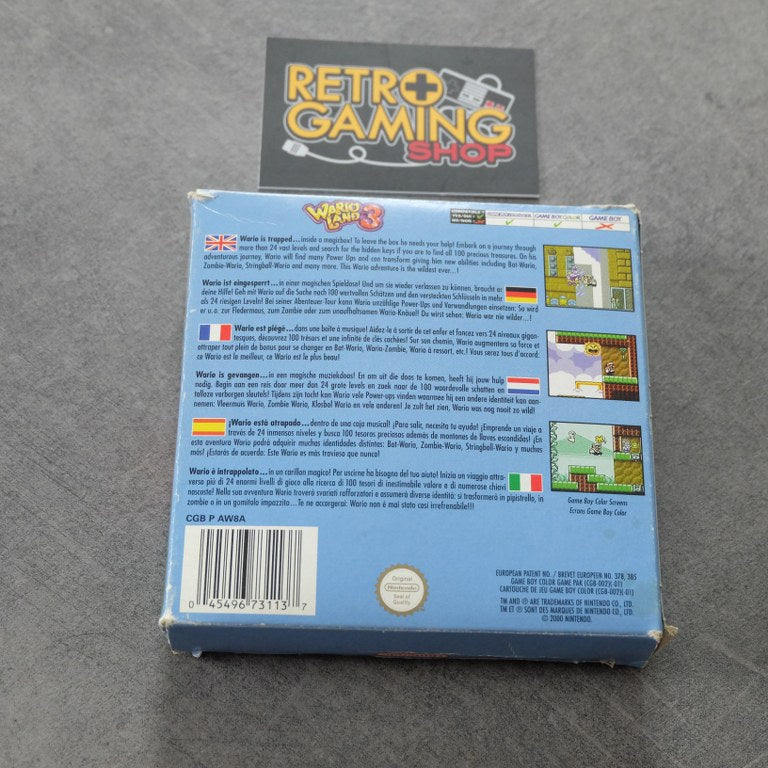 Wario Land 3 Nintendo