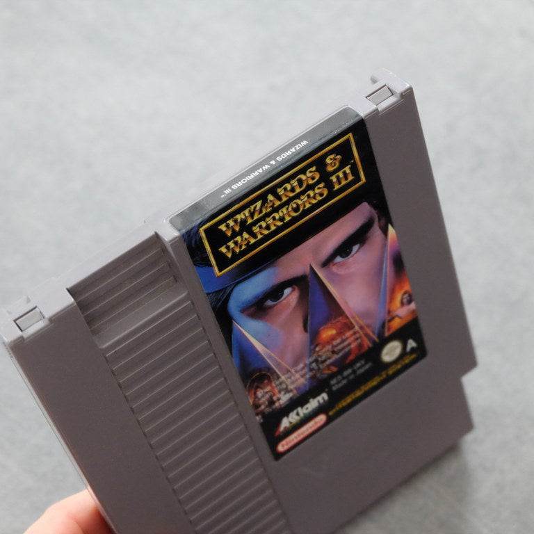 Kuros...Visions of Power Wizard & Warriors 3 Nintendo