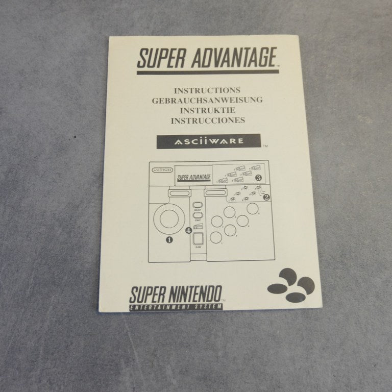 Super Advantage Super Nintendo Nintendo
