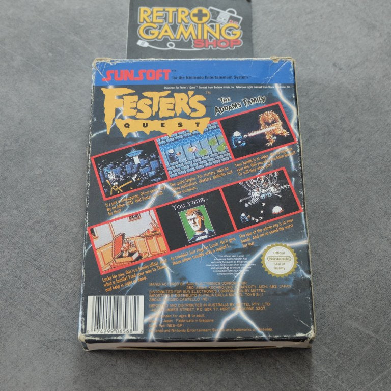 Fester’s Quest Nintendo