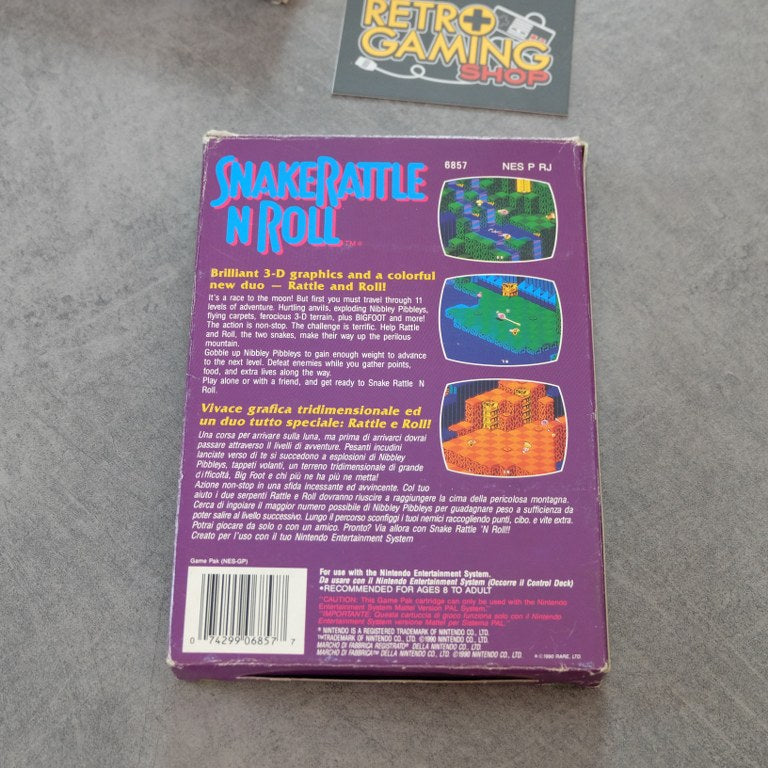 Snake Rattle and Roll Nintendo