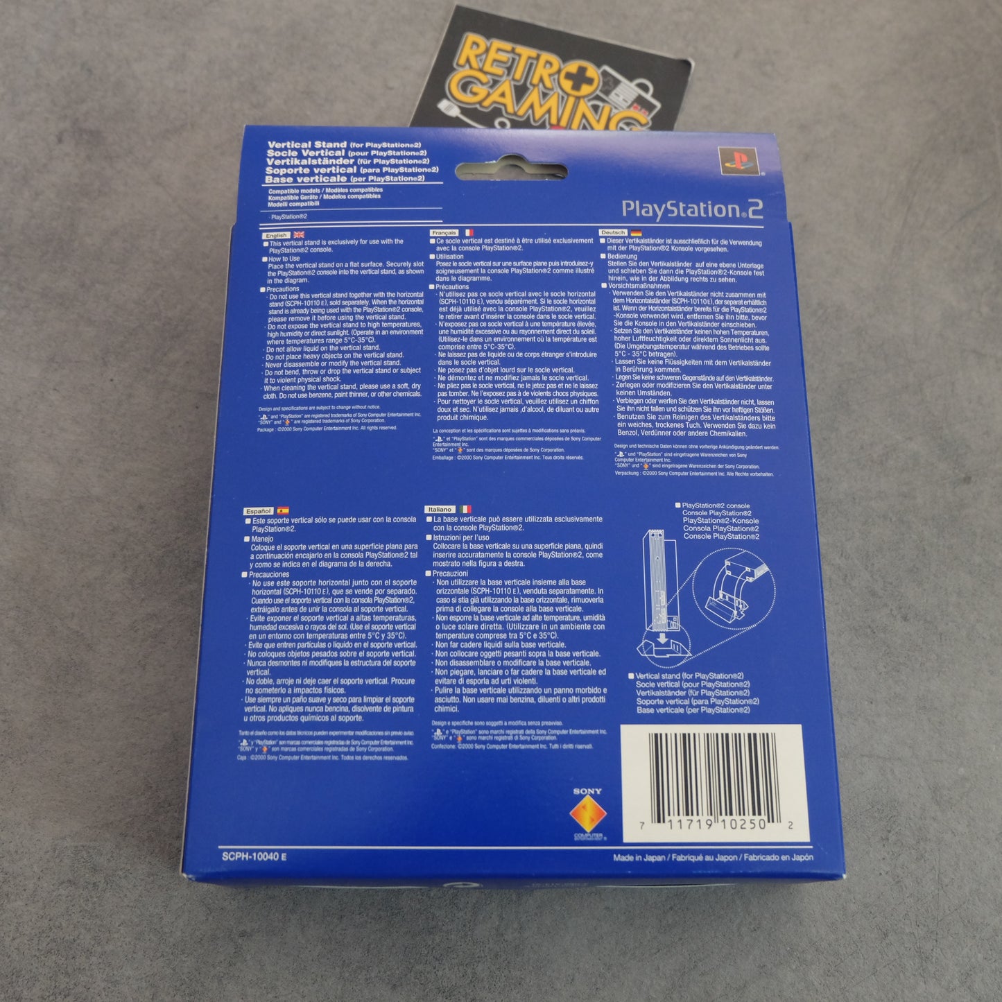 Vertical Stand Sony Ps2 Fat