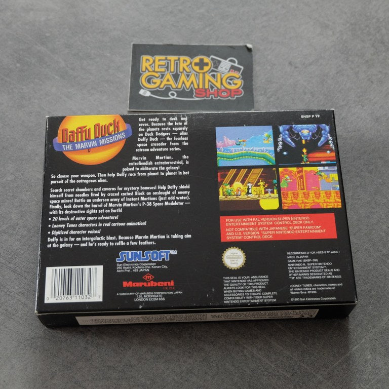 Daffy Duck The Marvin Missions Nintendo
