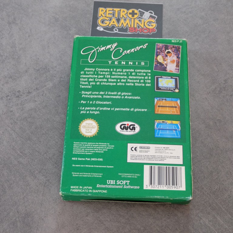 Jimmy Connors Tennis Gig Nintendo