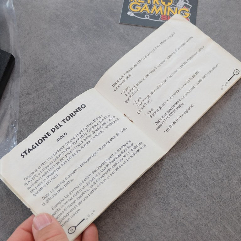 Jimmy Connors Tennis Gig Nintendo