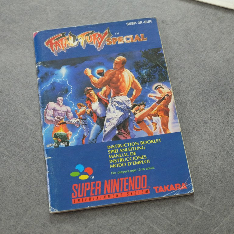 Fatal Fury Special Nintendo