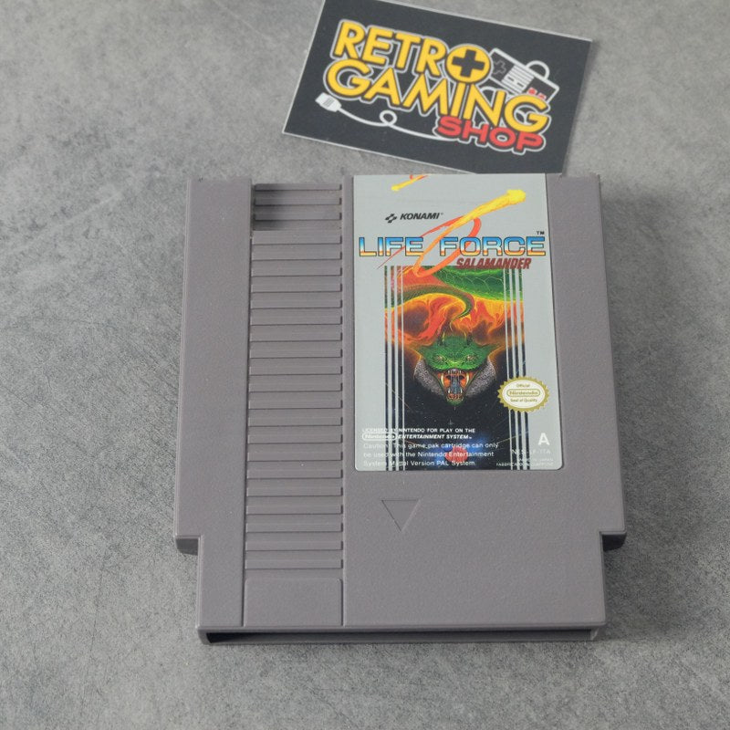 Life Force Salamander Nintendo