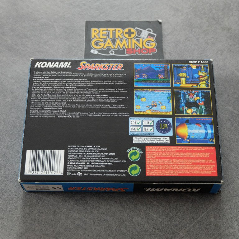 Sparkster Nintendo