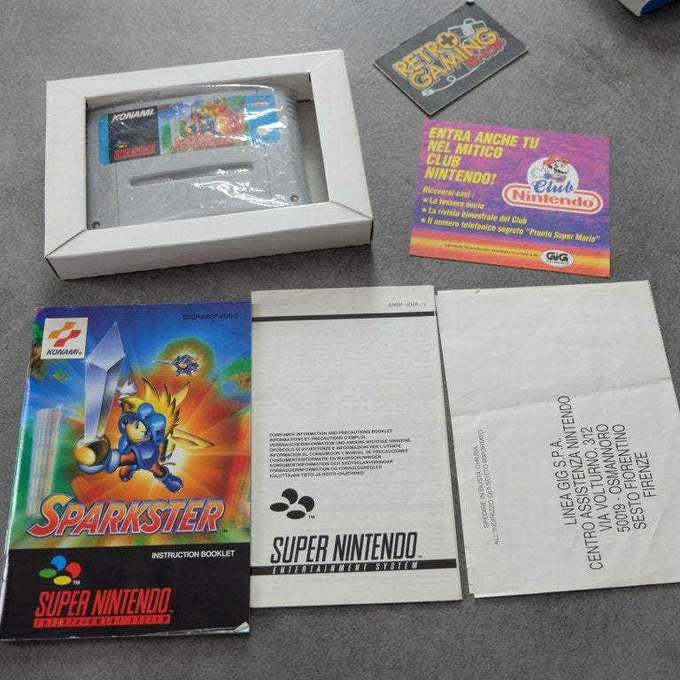 Sparkster Nintendo