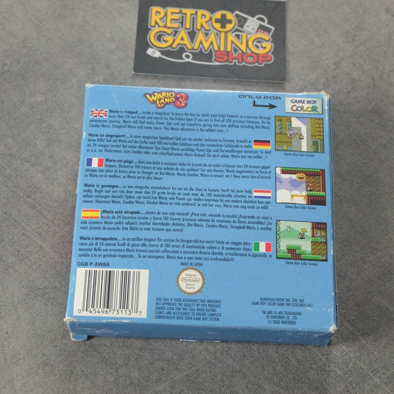 Wario Land 3 Retrogaming Shop