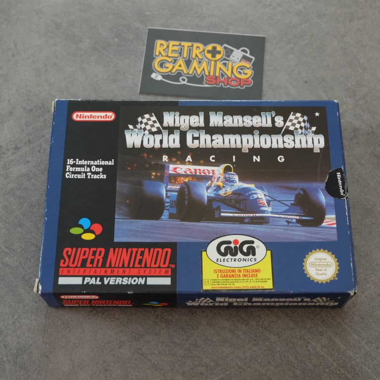 NIgel Mansell's World Championship Nintendo