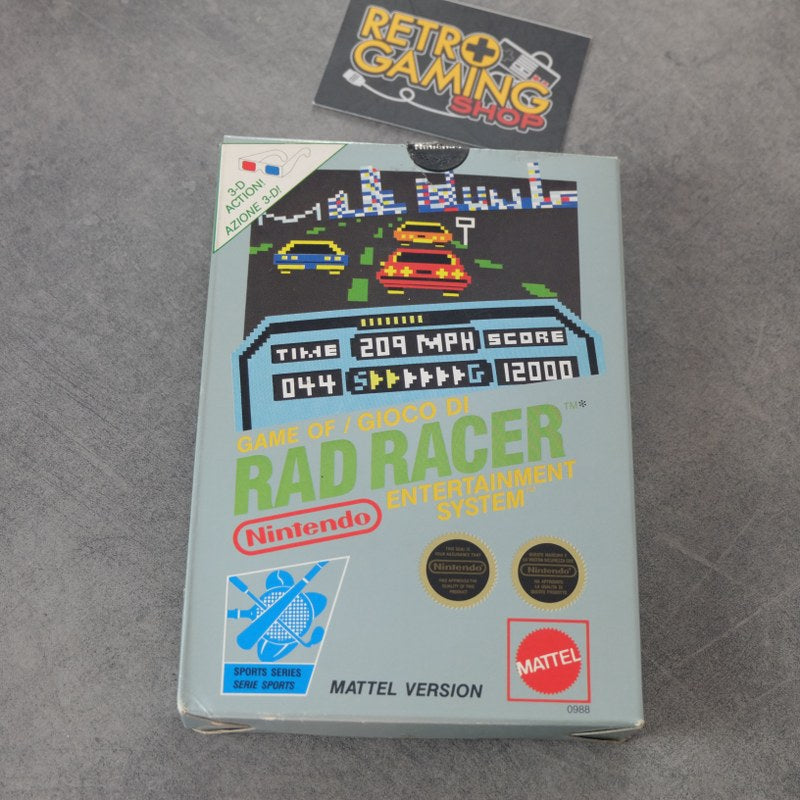 Rad Racer Nintendo