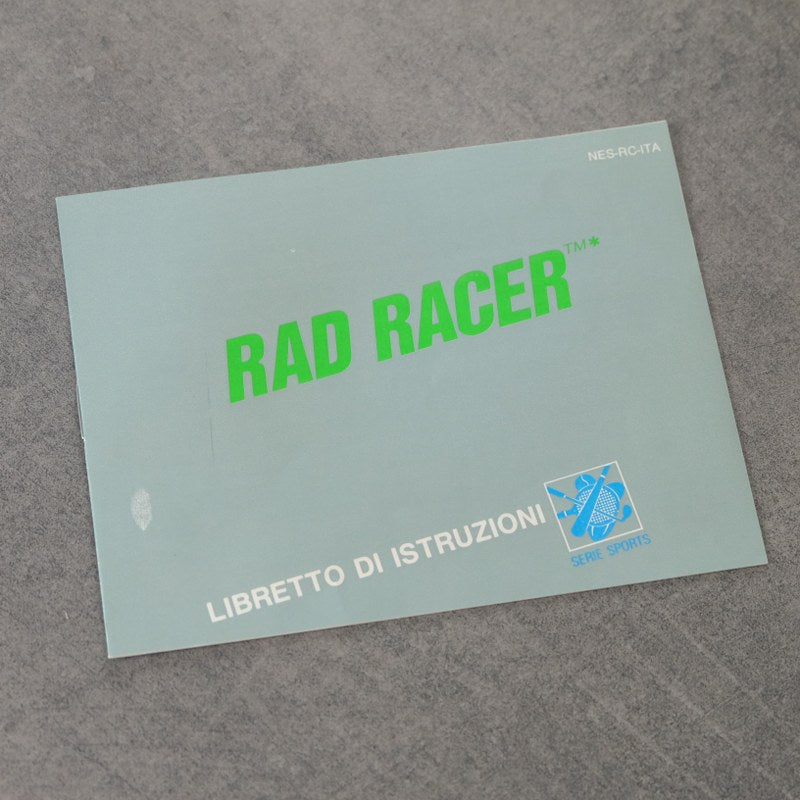 Rad Racer Nintendo