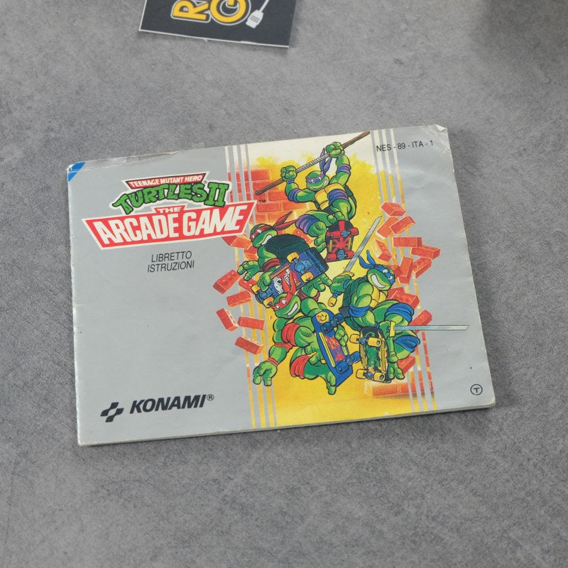 Turtles II 2 the Arcade Game GIG Nintendo