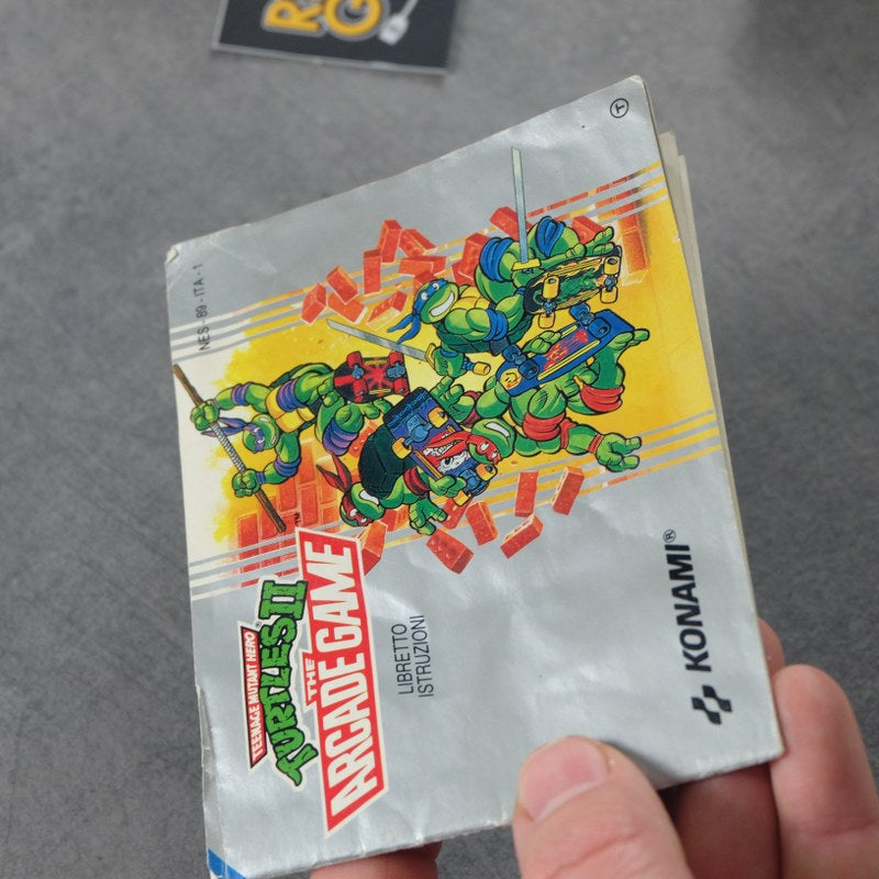 Turtles II 2 the Arcade Game GIG Nintendo