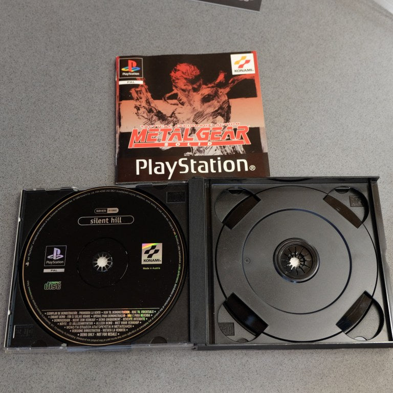 Metal Gear Solid + Demo Silent Hill Sony