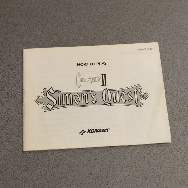 Castlevania II Simon's Quest Nintendo