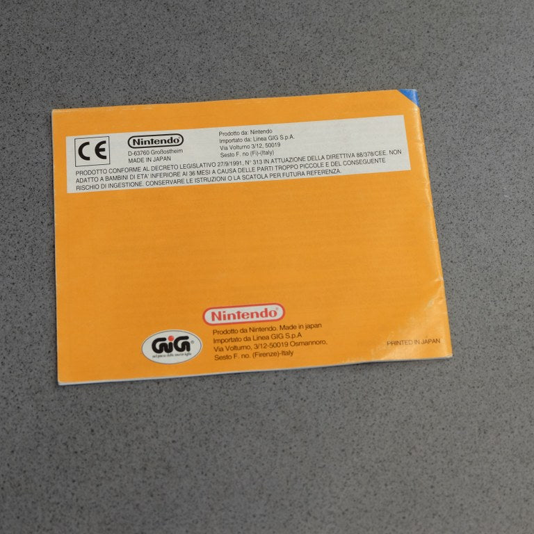 Donkey Kong Classics GIG Nintendo