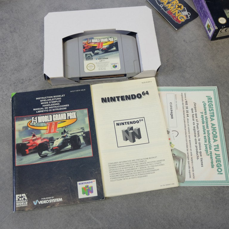 F-1 World Grand Prix 2 Nintendo