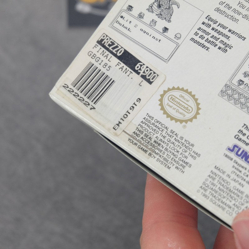 Final Fantasy Legend 3 III Nintendo