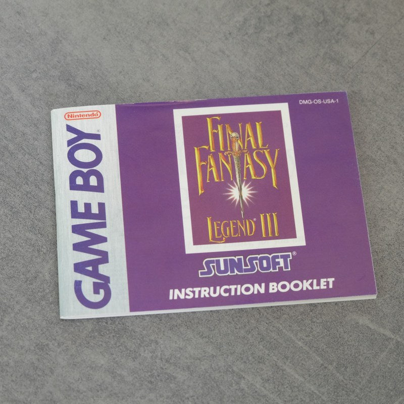 Final Fantasy Legend 3 III Nintendo