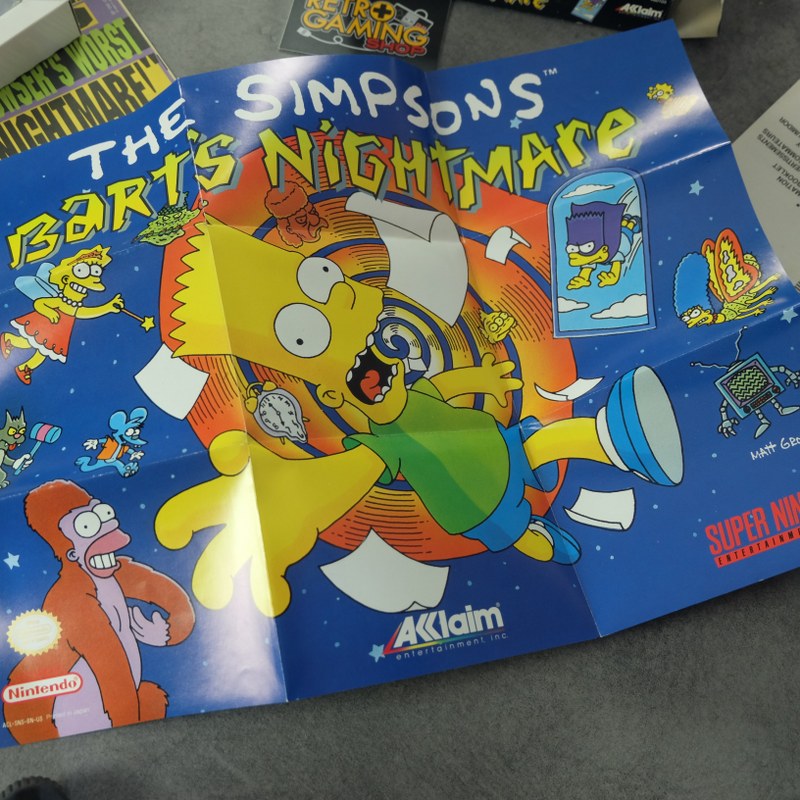 The Simpson's Bart's Nightmare Nintendo